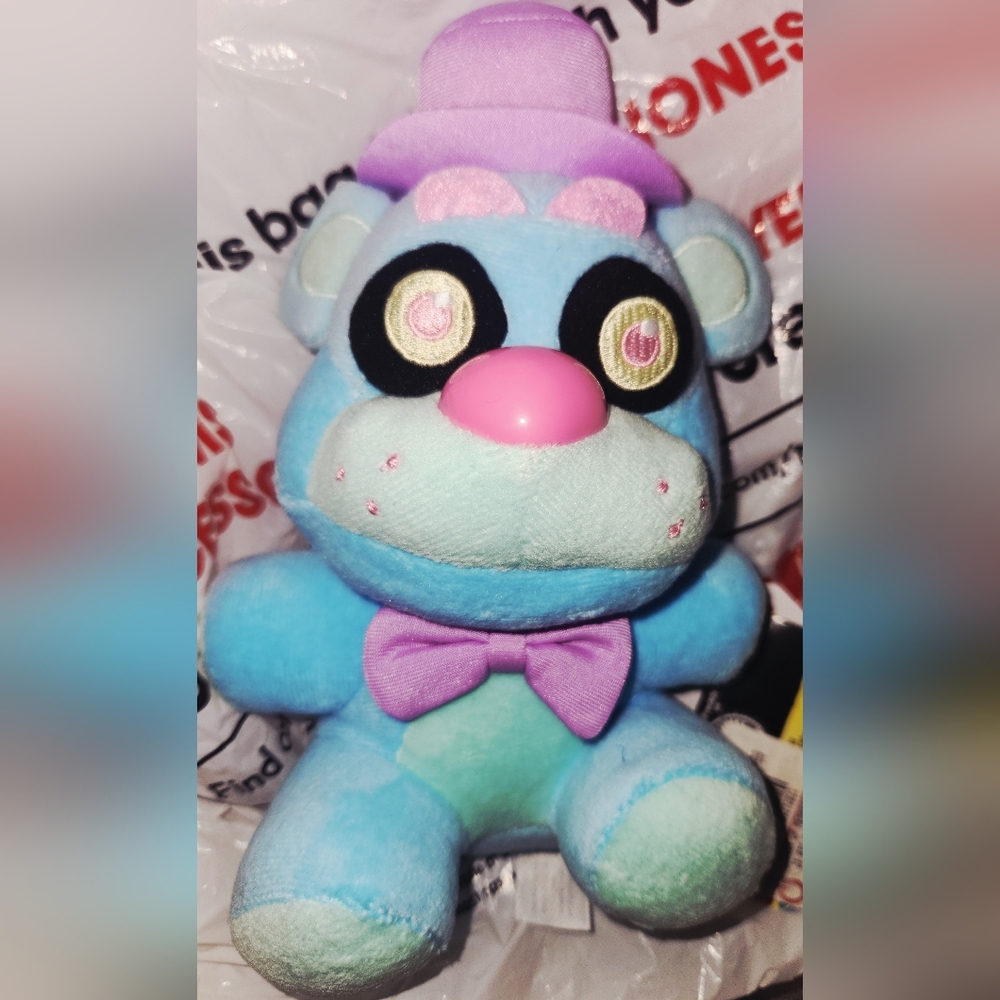 Funko Blue and Pink FNAF Freddy Plush NWT